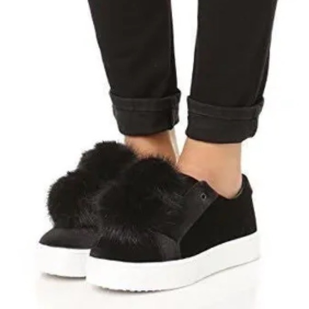 Same Edelman Leya Pom Pom Sneakers